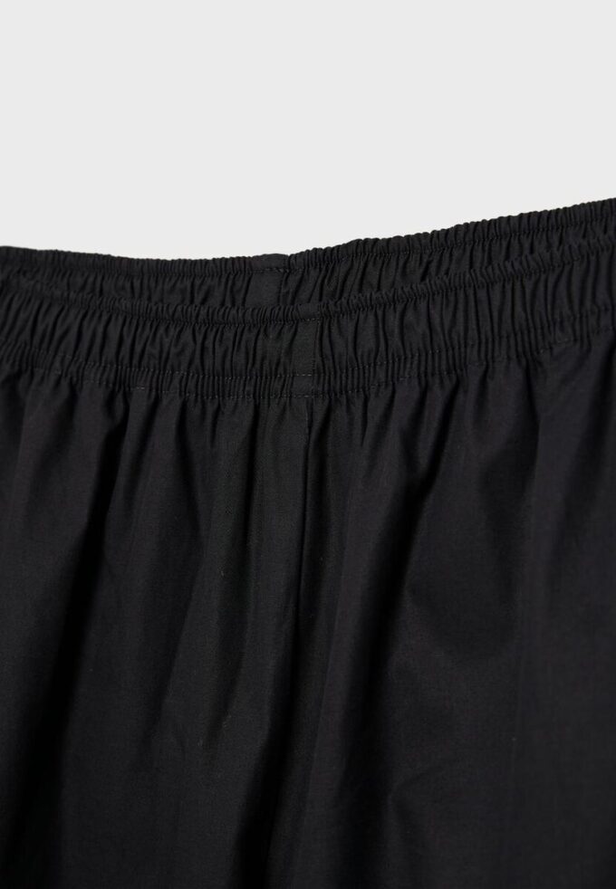 Pantalon ample en popeline