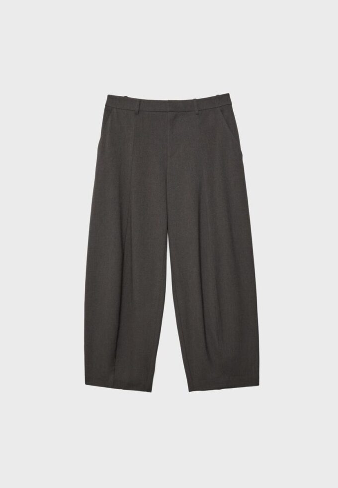 Pantalon baggy élégant avec détails de coutures
