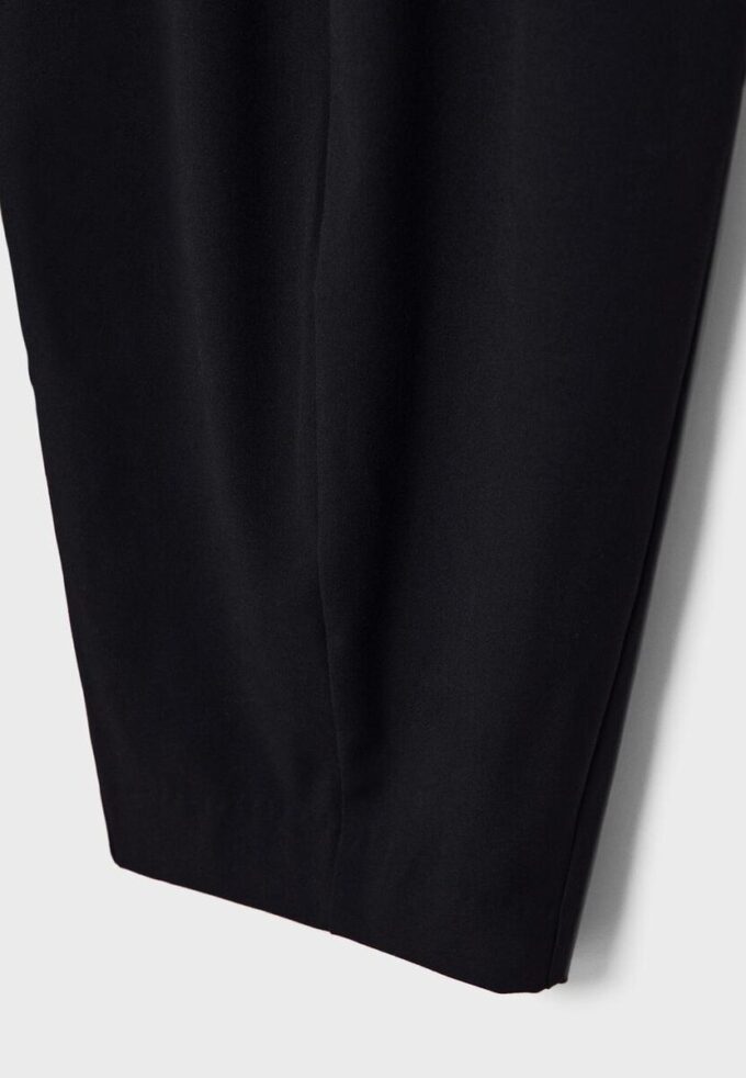 Pantalon baggy élégant avec détails de coutures