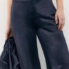 Pantalon ballon chic en satin