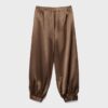 Pantalon ballon chic en satin