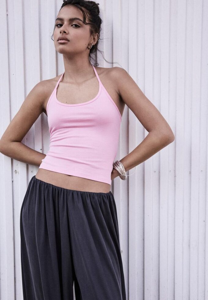 Pantalon ballon fluide au toucher doux Pantalon ballon fluide au toucher doux