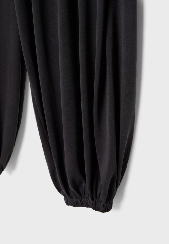 Pantalon ballon fluide au toucher doux Pantalon ballon fluide au toucher doux