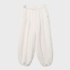 Pantalon bouffant à boucle