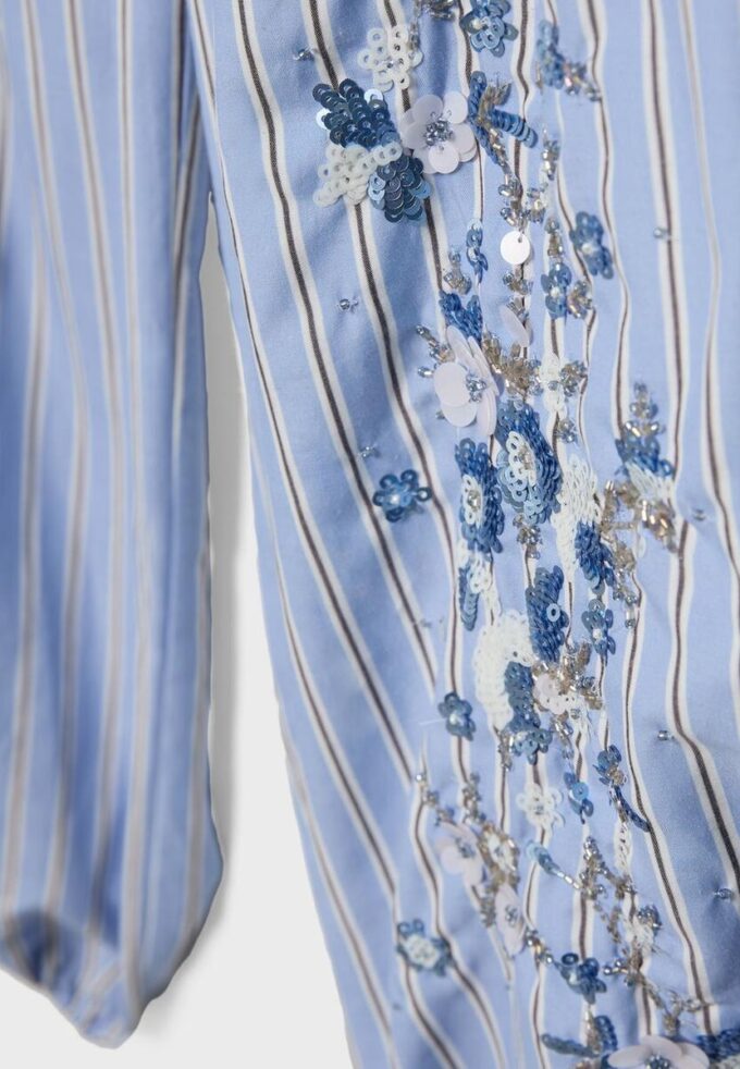 Pantalon bouffant brodé Pantalon bouffant brodé