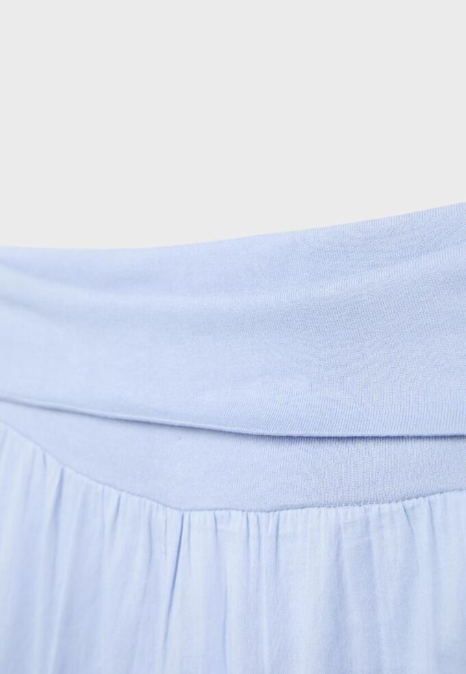 Pantalon bouffant à taille rabattue