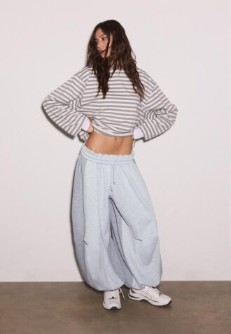 Pantalon de jogging ballon avec cordons