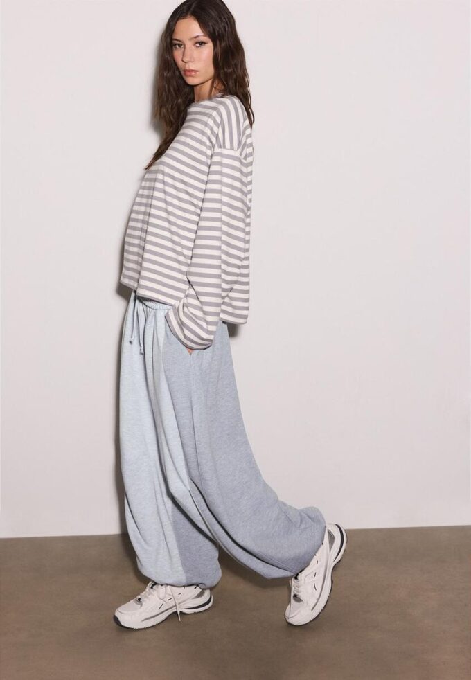 Pantalon de jogging ballon avec cordons