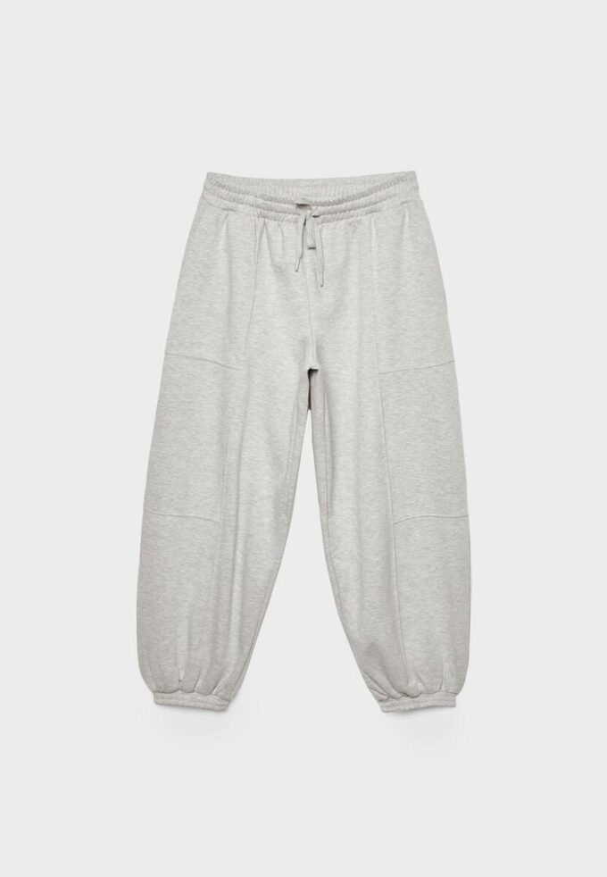 Pantalon de jogging bouffant en molleton