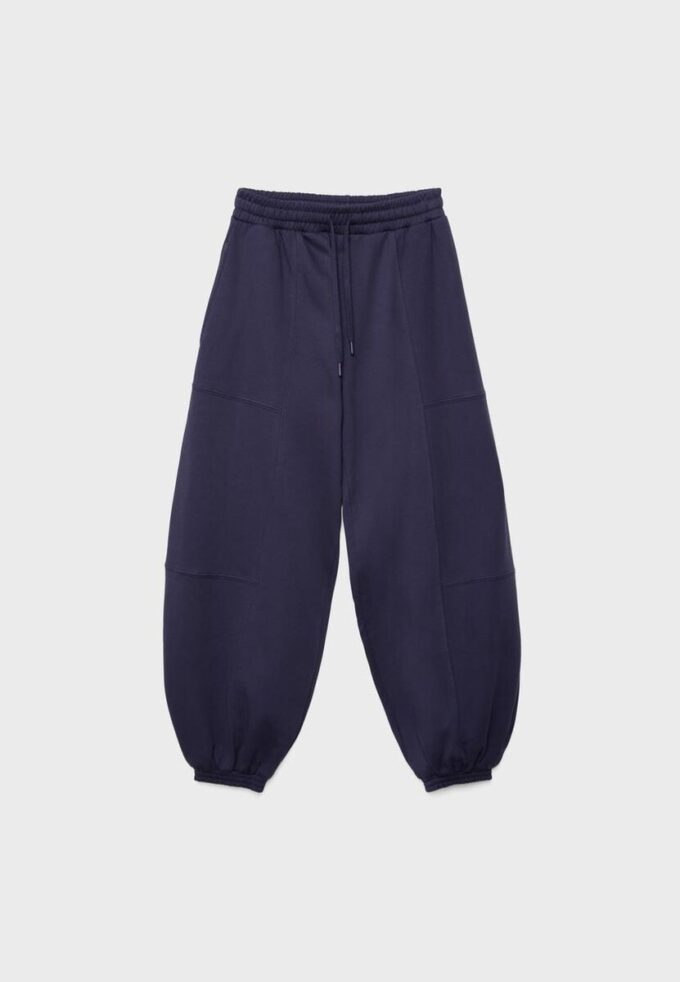 Pantalon de jogging bouffant en molleton