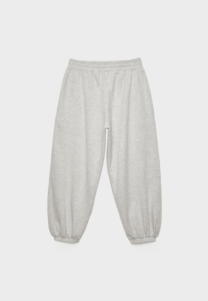 Pantalon de jogging bouffant en molleton