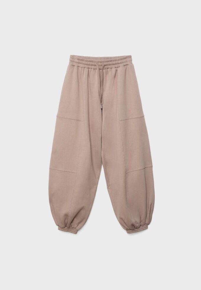 Pantalon de jogging bouffant en molleton