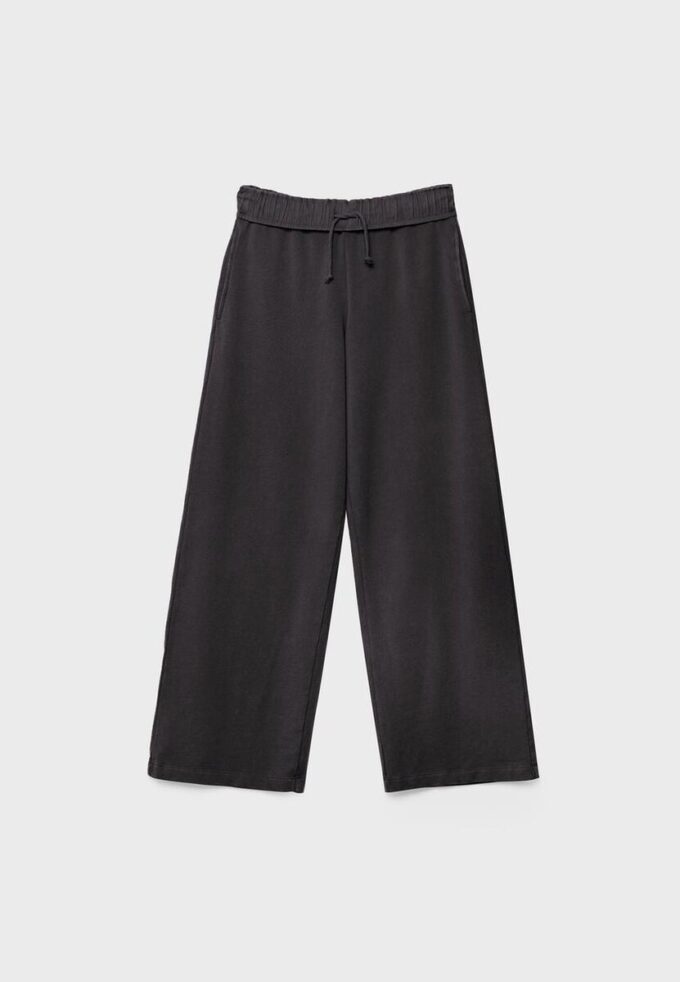Pantalon de jogging droit effet délavé