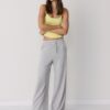 Pantalon de jogging palazzo au toucher doux