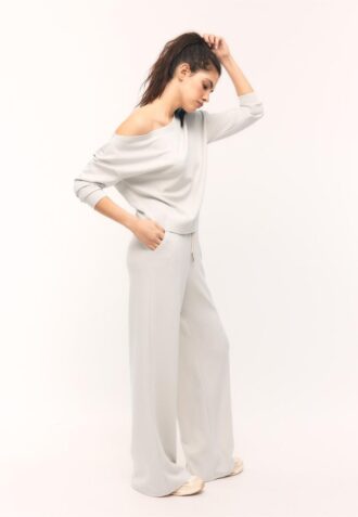 Pantalon de jogging palazzo au toucher doux