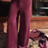 Pantalon de jogging palazzo au toucher doux