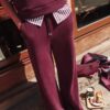 Pantalon de jogging palazzo au toucher doux