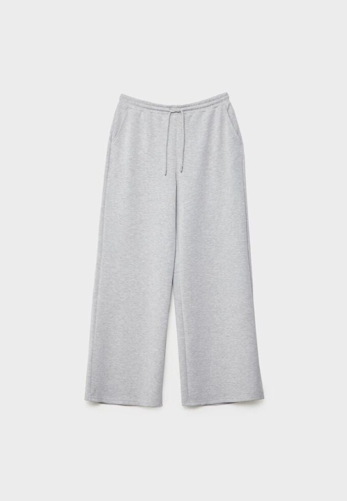 Pantalon de jogging palazzo au toucher doux