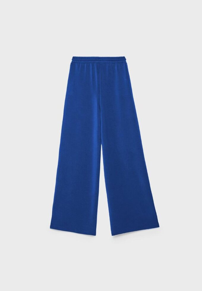 Pantalon de jogging palazzo au toucher doux