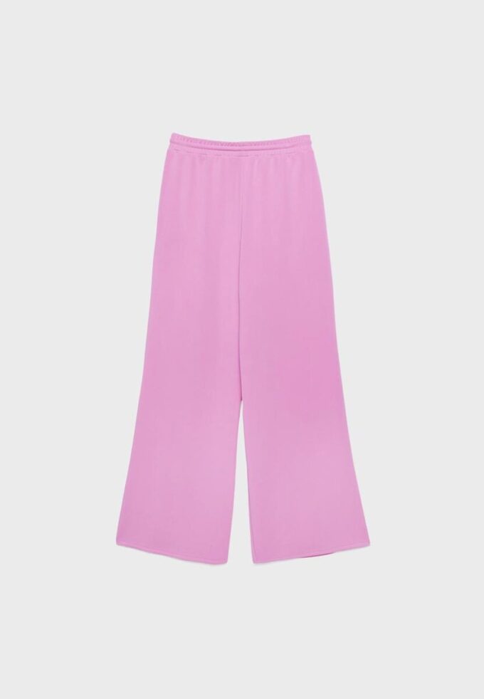 Pantalon de jogging palazzo au toucher doux