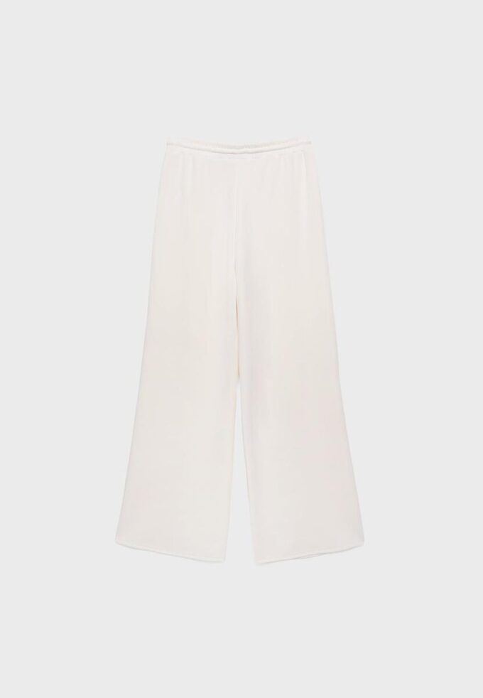 Pantalon de jogging palazzo au toucher doux