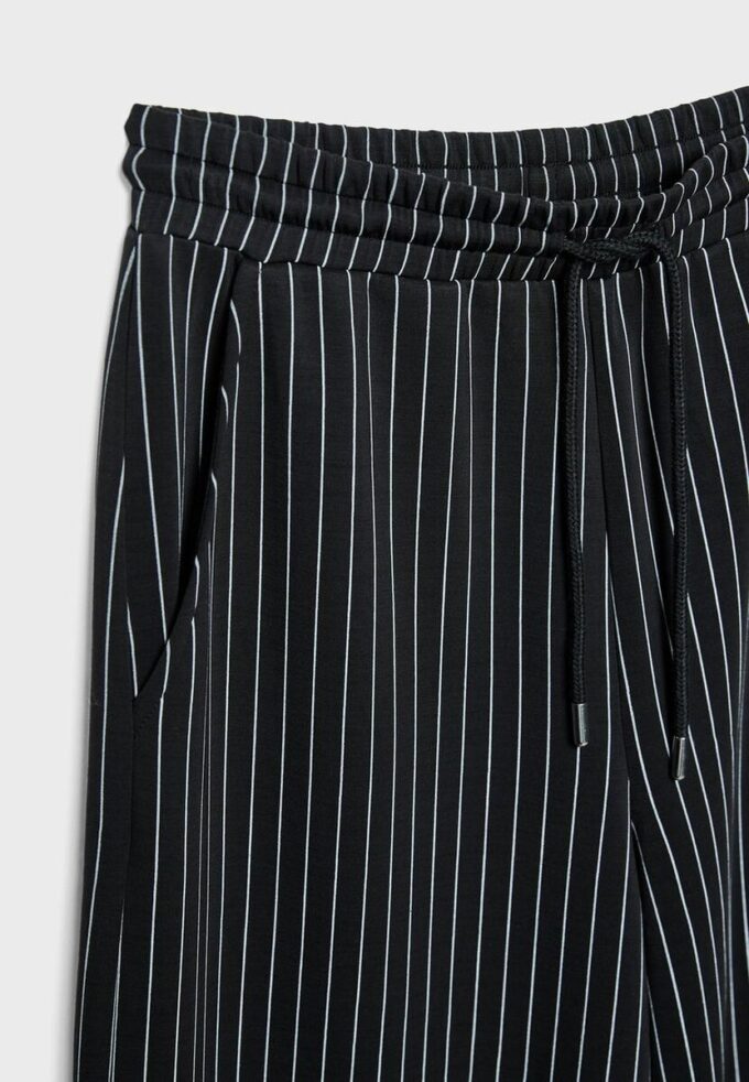 Pantalon de jogging palazzo au toucher doux