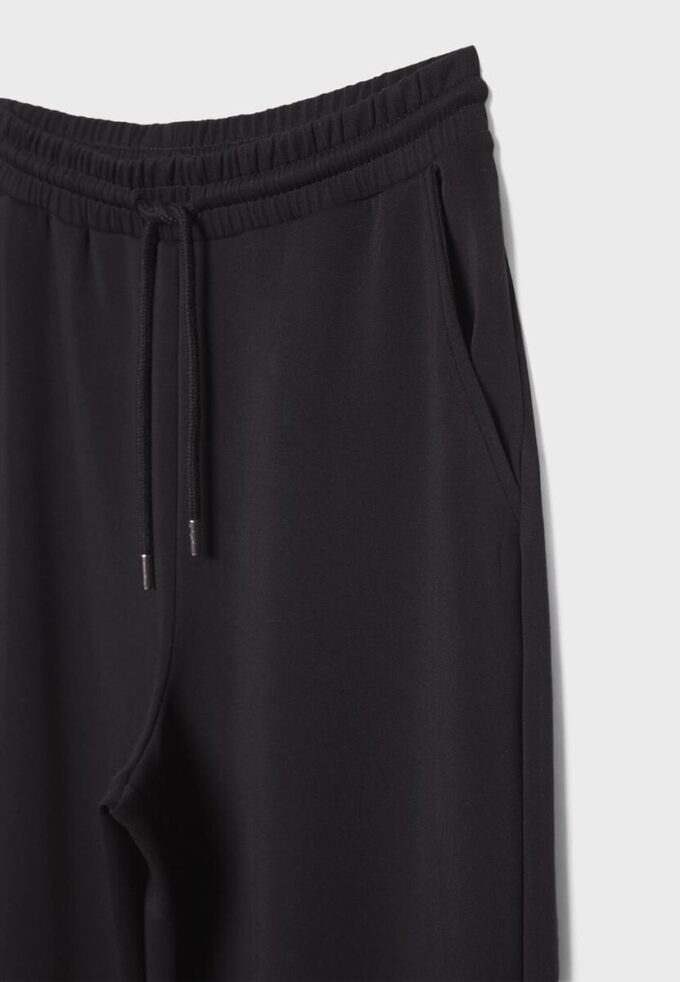 Pantalon de jogging palazzo au toucher doux