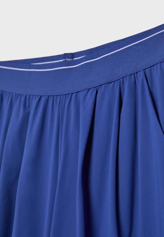 Pantalon de jogging palazzo à taille élastiquée et Toucher doux