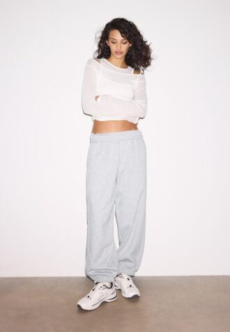 Pantalon de jogging à passepoil