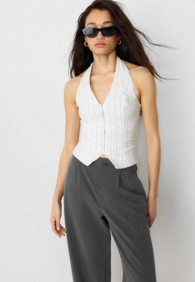 Pantalon droit élégant