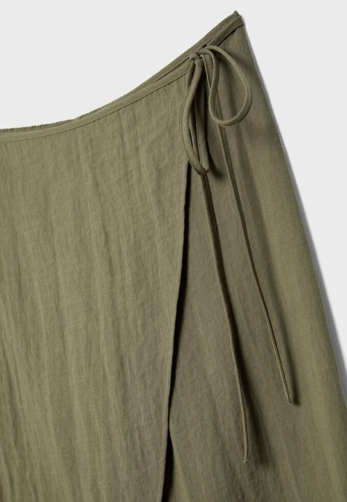 Pantalon fluide croisé Pantalon fluide croisé