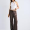 Pantalon fluide effet lin Pantalon fluide effet lin