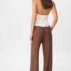 Pantalon fluide effet lin