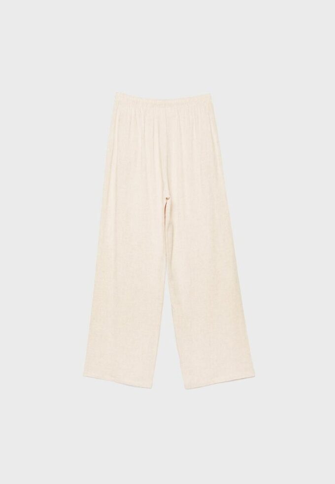 Pantalon fluide effet lin Pantalon fluide effet lin