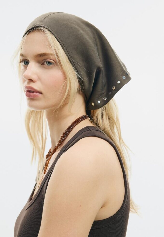 Pantalon foulard en lyocell