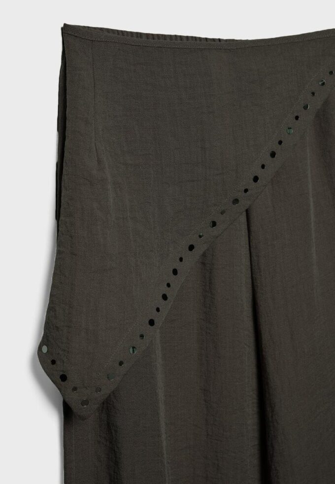 Pantalon foulard en lyocell