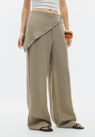 Pantalon foulard fluide