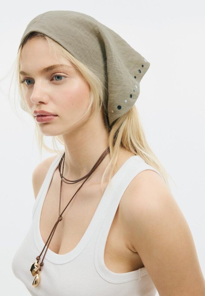 Pantalon foulard fluide Pantalon foulard fluide