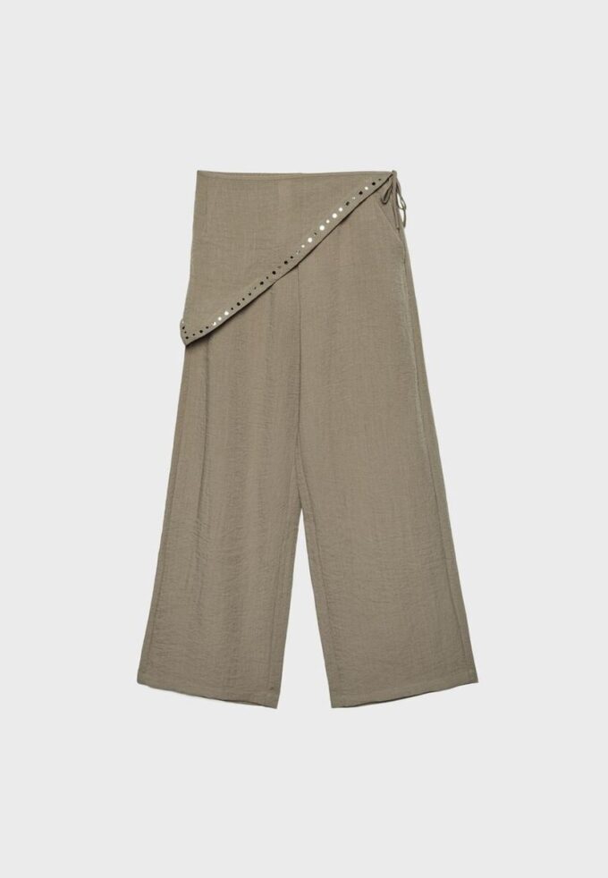 Pantalon foulard fluide Pantalon foulard fluide