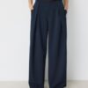 Pantalon à pinces Maxi avec ceinture