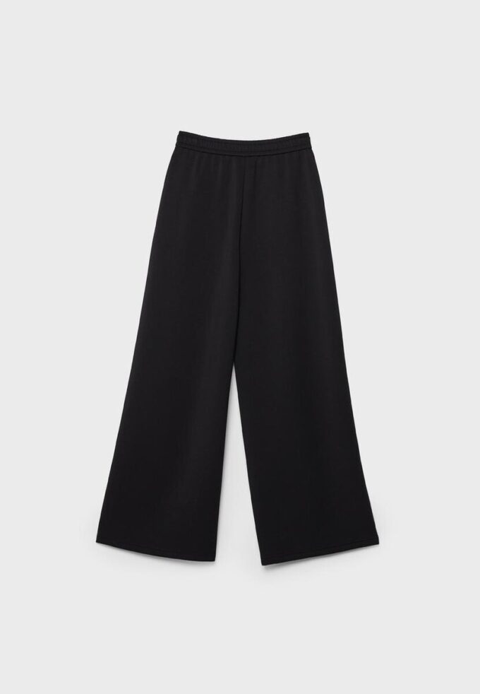 Pantalon à pinces à toucher doux