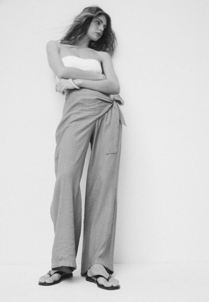 Pantalon sarong fluide Pantalon sarong fluide