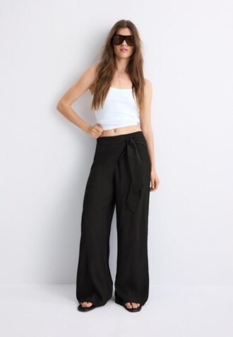 Pantalon sarong fluide