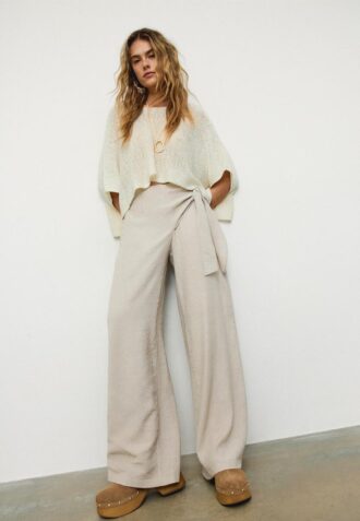 Pantalon sarong fluide