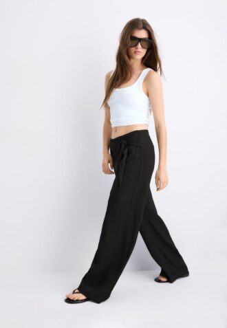 Pantalon sarong fluide