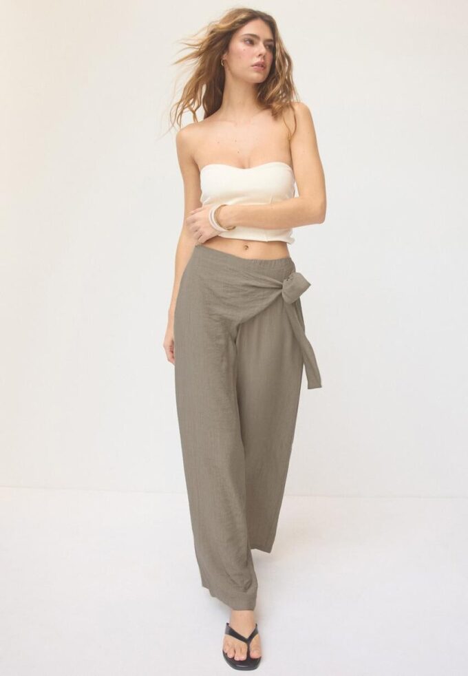 Pantalon sarong fluide Pantalon sarong fluide