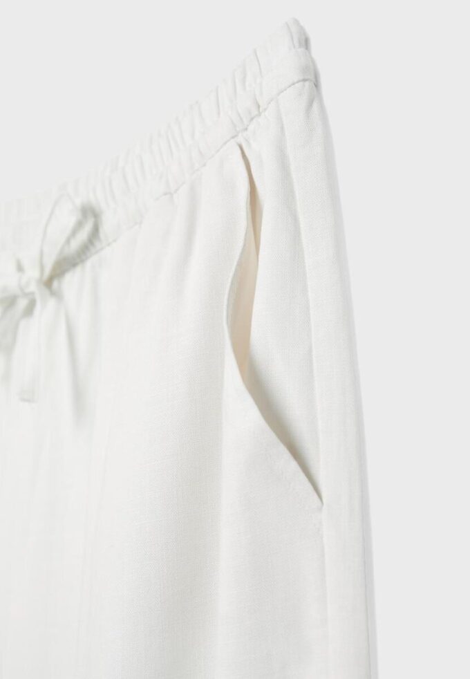 Pantalon sarouel effet lin