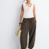 Pantalon sarouel en lyocell