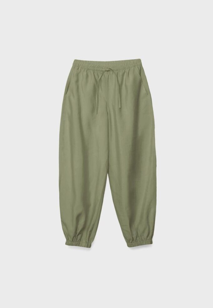 Pantalon sarouel en lyocell