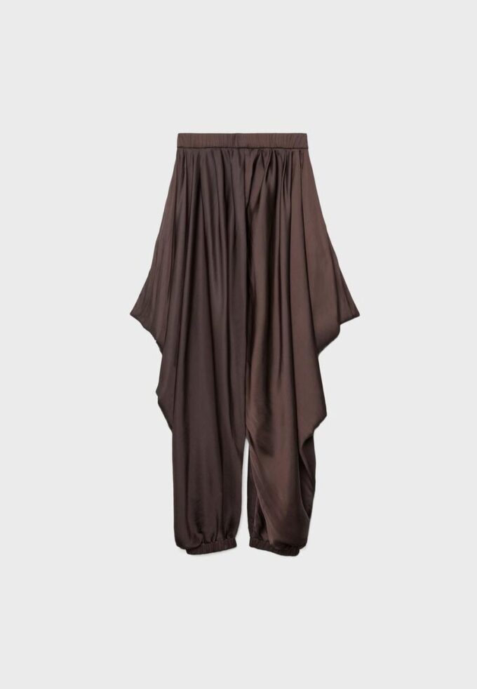 Pantalon sarouel ultra-volumineux